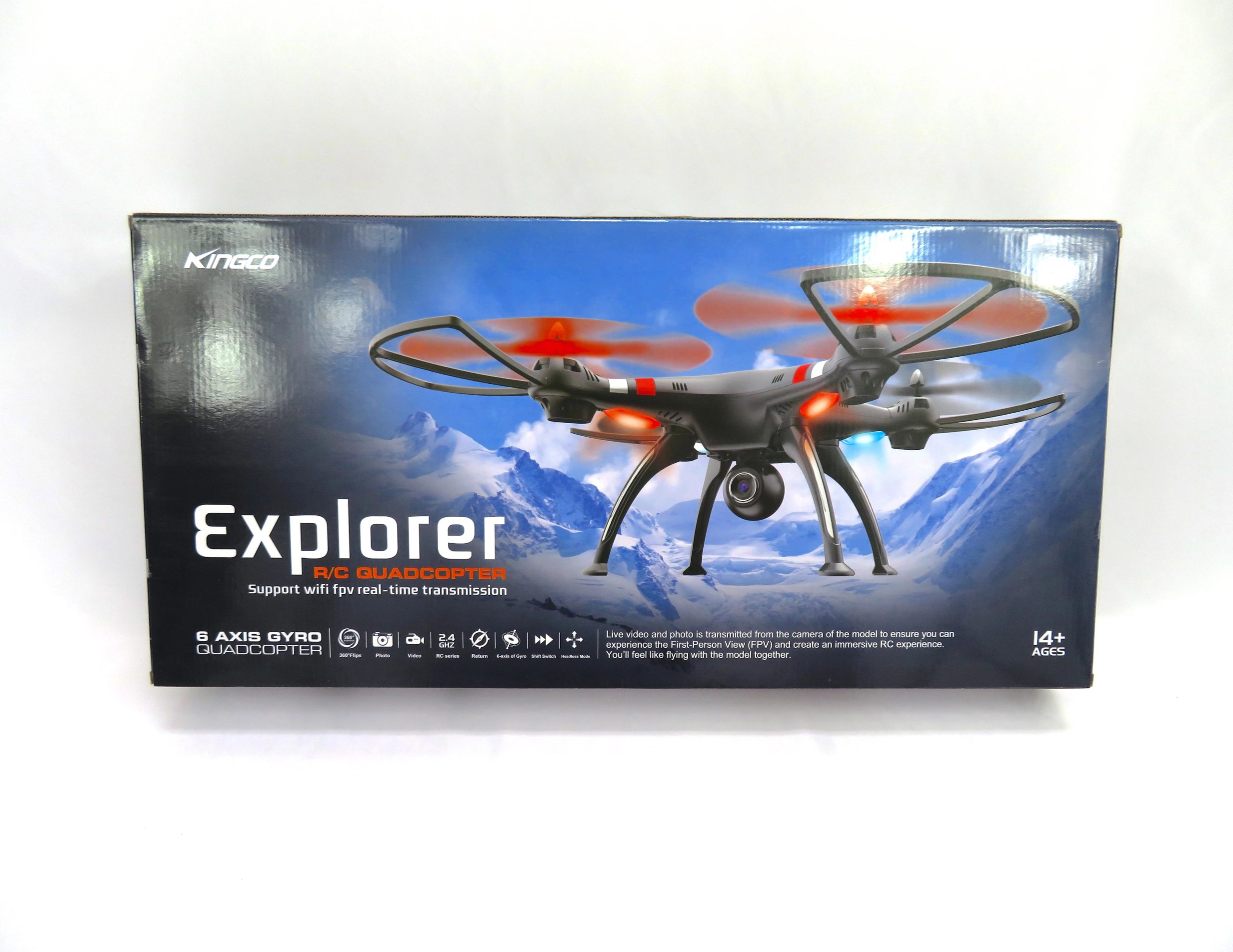 explore 6 axis gyro quadcopter